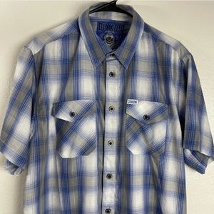 Dixxon "Morse" bamboo short sleeve button down
